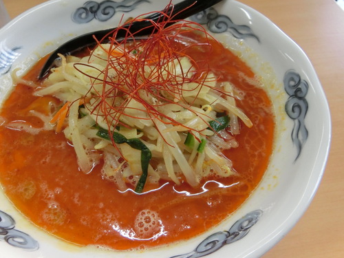 ラーメン店かと入ったら、タンメンの店だった。