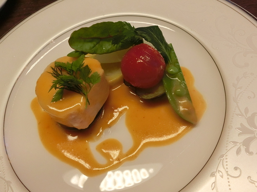 久しぶりのコースディナー