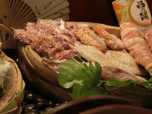 昨日が開店の炉端焼き「弁慶」