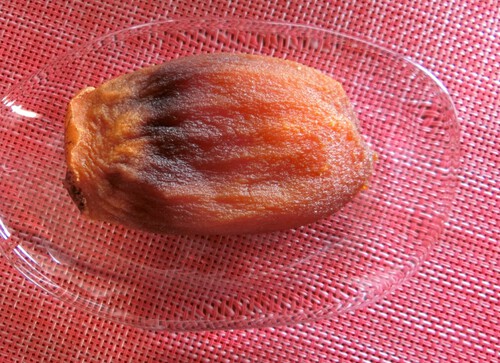 とろり美味しい今日のおやつは干し柿