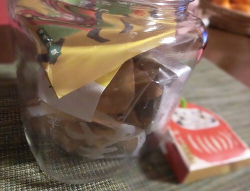 可愛いお年賀菓子を頂いた。