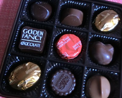 チョコが舞った甘い日