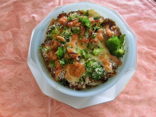 残りのカレーで簡単ドリア