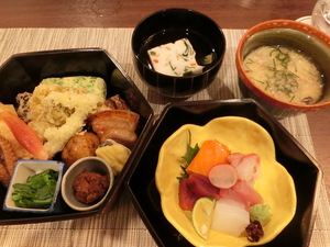 ランチは『時香』の春の和辨当