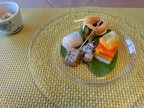 長尾寺本坊膳所で点心ランチ
