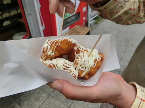 念願かなって食べたものは・・・