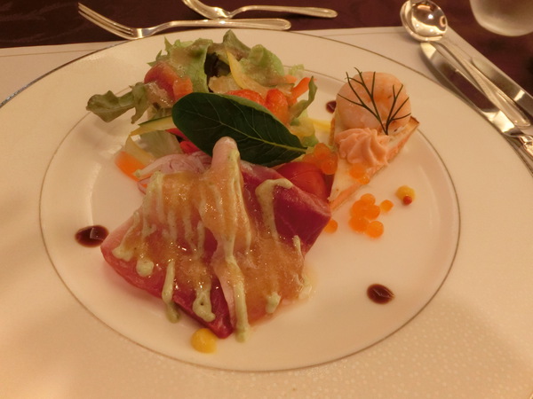 いつも満席のフレンチランチ