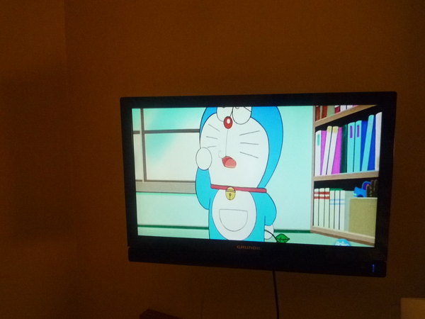 ドラえもんがスペインで放映されていた。
