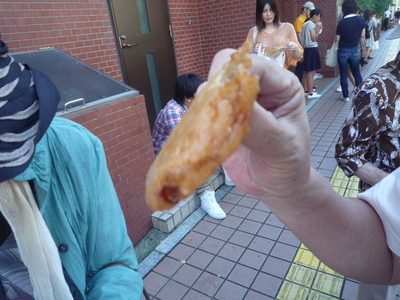 念願かなって日曜市