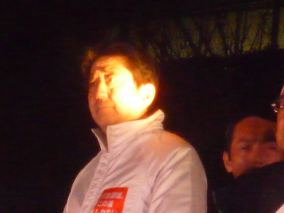 安倍総理とタッチ