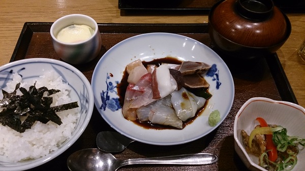 広島でランチしてます。