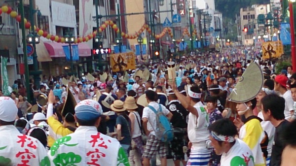 阿波おどり両国橋