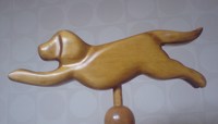 走るゴールデン