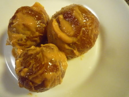 玉ねぎの粕漬を食べる。