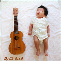 これが、二ヶ月前の孫でした。