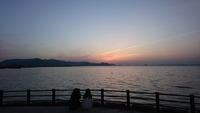 「夕映えのふたり」と「別れの朝」。