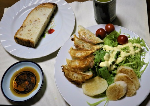 家食事　　野菜が高値です　　