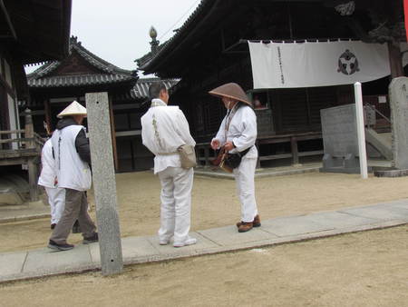 お遍路さん　　　　　　　　　　　　87番　長尾寺