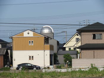 天体ドームを発見す　　　高松市一の宮町にて