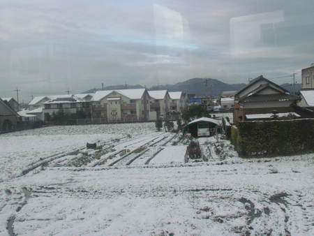 雪の風景　　　雪　　ゆき　　　　　　　　うどん県