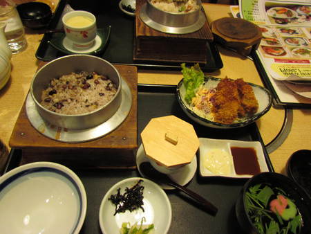 おいしい釜飯　の　北斗高松店　　うどん県高松市にて　
