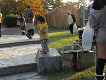 お祭り　と　子供