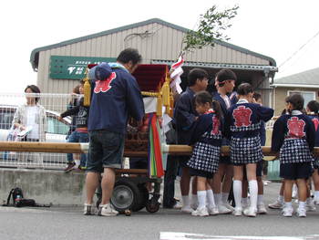 秋の季節　祭り＆　柿