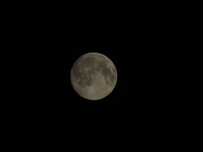 昨夜の月　２３：３０　　