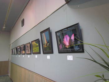 写真展　始まる　さぬき三木郵便局にて