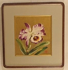 辻光典　色紙『華』