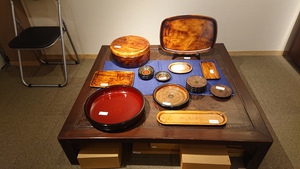 漆器がいっぱい！　うるしと木のクラフト展 by Matsuda