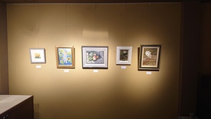 香川県美術家協会チャリティー小品展 本日初日です！