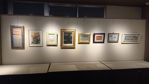 香川県美術家協会チャリティー小品展 本日初日です！