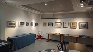 香川県美術家協会チャリティー小品展 本日初日です！