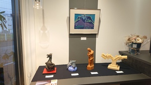 香川県美術家協会チャリティー小品展 本日初日です！