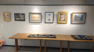 香川県美術家協会チャリティー小品展 本日初日です！