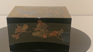 香川宗石　「存清いちょう文茶箱」2