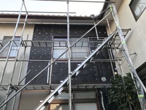 香川県高松市高松町にて雨漏り修理