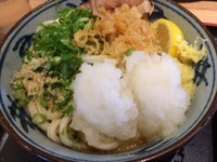 ぶっかけうどん冷