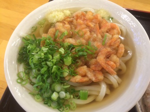 昼はうどん