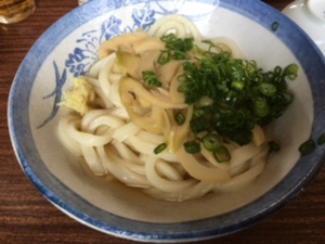 竹の子うどん