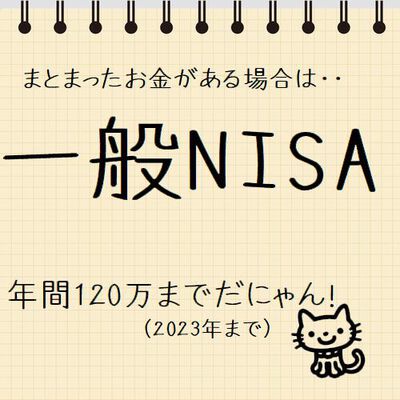 一般NISAについて