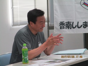 『市長まちかどトーク』大西市長と対談