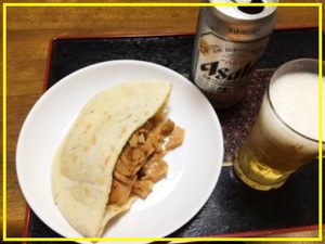 ビールが美味い～♪