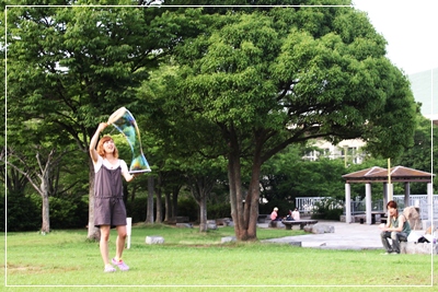 梅雨の晴れ間に～♪