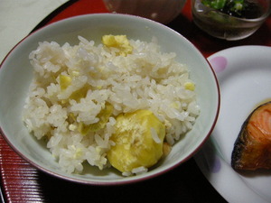 ゆうべの晩御飯～秋の味覚～