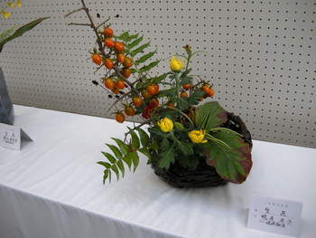生花・・三木町文化祭・・