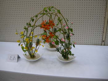生花・・三木町文化祭・・