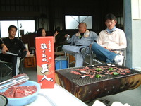 昨夜はＢＢＱを