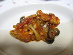 鶏のオリーブ煮